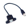 Kabel do montażu panelowego USB B-B m/ż