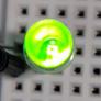 10 zielonych diod, 5mm